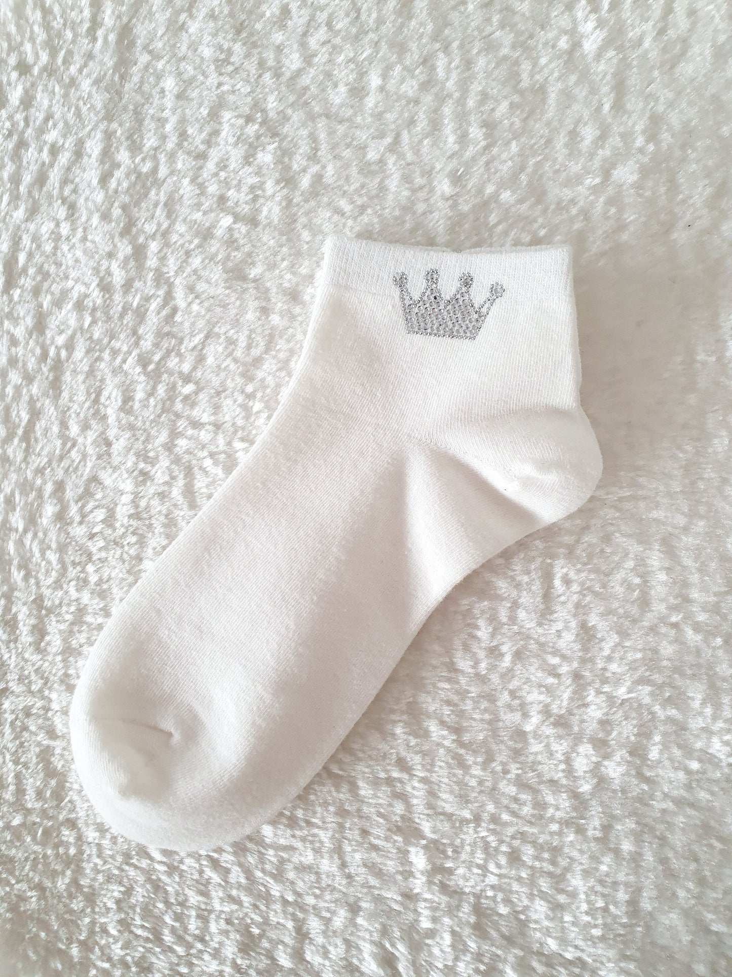 Söckchen mit einem Krönchen 👑