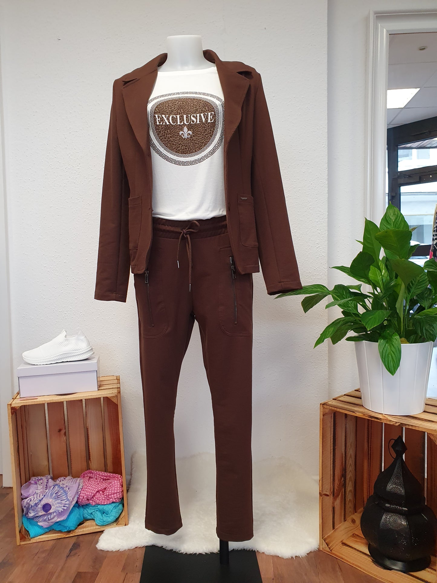 Blazer mit Hose